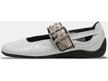 Puma Speedcat Ballet Dress-Up II Γυναικεία Παπούτσια 408266-02 Glacial Gray-Black