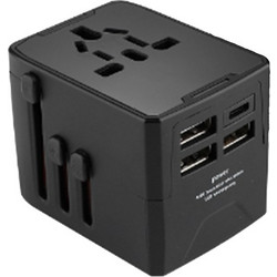 Vivid Multifunctional Power Adapter 3xUSB + Type-C 20W