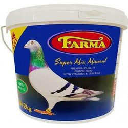 Farma Super Mix Mineral ΙΧΝΟΣΤΟΙΧΕΙΑ ΓΙΑ ΠΕΡΙΣΤΕΡΙΑ 12kg - Farma