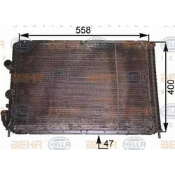 HELLA 8MK 376 710-214 - BEHR-HELLA ΨΥΓΕΙΟ ΜΗΧΑΝΗΣ