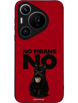Sonique Men's Edition Back Cover No Means No (Huawei Pura 70 Pro)