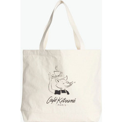 Barista Fox Tote Tapioca