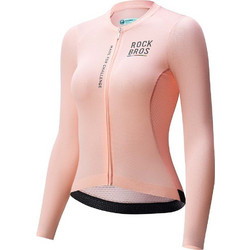 Rockbros Road To Sky women's Cycling Jersey Long Sleeve L - Pink 5907769392436 - (15110012012)