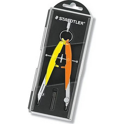 Staedtler Διαβήτης με Μύτη και Ροδέλα σε Κουτί Πορτοκαλί 55600-N3