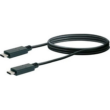 Schwaiger USB-C to USB-C 1m Black LK101C531