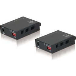 Level One RJ45 to SC BIDI Fast Ethernet Media Converter Set