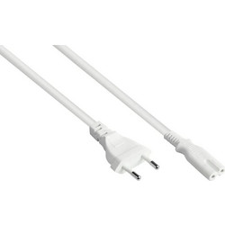 Alcasa P0370-W018 Καλώδιο Τροφοδοσίας Euro to IEC C13 1.8m