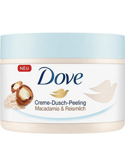 Dove Macadamia & Rice Milk Exfoliating Scrub Σώματος 225ml