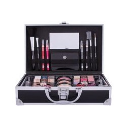 2K Fabulous Beauty Train Case Black - Suitcase with decorative cosmetics 66.0g