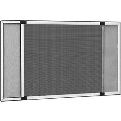 vidaXL Επεκτεινόμενη Σίτα Παραθύρου Fiberglass 75-143x50cm 149038