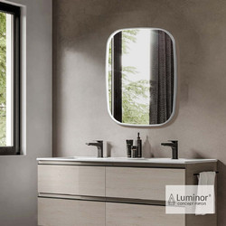 ΚΑΘΡΕΦΤΗΣ FIZ 60x80 LUMINOR INOX BRUSHED