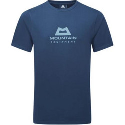 T-Shirt Emblem Men's Tee Mountain Equipment Denim Blue