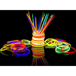 Glow Sticks - Φωσφορίζουσες Ράβδοι Πάρτι 100 Τεμάχια με Συνδέσμους