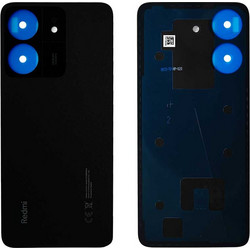 Γνήσιο Καπάκι Μπαταρίας Xiaomi Redmi 13C (NFC) Black Original 1610111001486A Battery Cover Service Pack