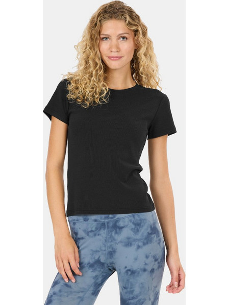 Athlecia Lenga Rib Γυναικείο T-Shirt EA261341-1001 Black