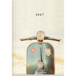 Next ημερολόγιο 2027 Gallery Vespa ημερήσιο δετό 14x21εκ. Με σχέδια