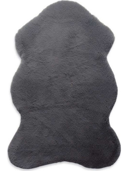 New Plan Softy TD67 Χαλί Ορθογώνιο Sheepskin Γούνινο 100x160cm Grey