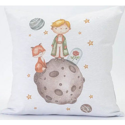 Διακοσμητική Μαξιλαροθήκη (45x45) Printed Little Prince Borea