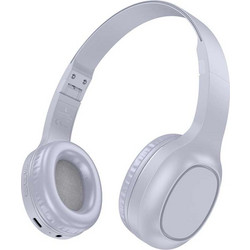 Hoco W46 Ενσύρματα & Ασύρματα Bluetooth Ακουστικά On Ear Charm Γαλάζια