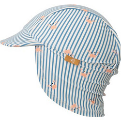 Fresk Καπέλο τύπου λεγεωνάριου UV50 Stripes & crabs 6-12 μηνών