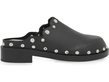 Noa Harmon MULES W465D2212002 - ΜΑΥΡΟ ΔΕΡΜΑ E80744 / 9907P / TACO-06-BLACK