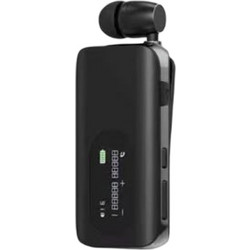 Ασύρματο Bluetooth Ακουστικό Με Clip Και Οθόνη Wireless Q8 - ΜΑΥΡΟ