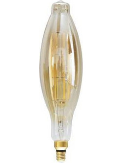 ΛΑΜΠΤΗΡAΣ LED FILAMENT DIMMABLE AMBER GIANT 8W E27 - 3.5K | ΑΤΜΑΝ | E27-00796