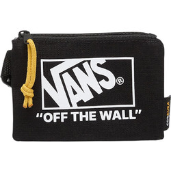 VANS U FORMULA ZIP WALLET BLACK - VN000Q9TBLK1 BLACK/ WHITE