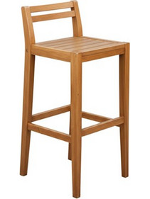 Just 5542 G Σκαμπό μπάρ Teak Διάσταση Μ040xΠ041xΥ75/91cm