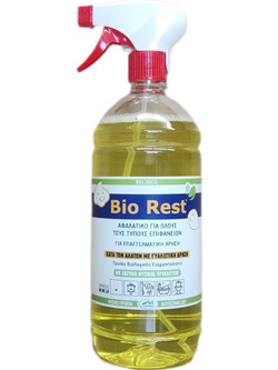 BioRest(R) Συμπυκνωμένο Βιοκαθαριστικο κατά τον αλάτων για είδη υγιεινής και επιφάνειες με Ενζυμα 1L (Biological Cleaner)