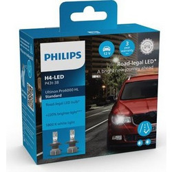 Λάμπες Philips Ultinon Pro6000 H4-LED PHI 11342U60SX2