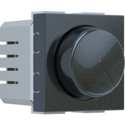 MODYS ΠΕΡΙΣΤΡΟΦΙΚΟ ΑΛΕΡΕΤΟΥΡ DIMMER LED 7-110W 2M 250VAC IP20 ΑΝΘΡΑΚΙ / 10101412396