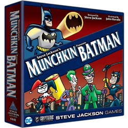 Steve Jackson Gmaes Munchkin Batman Επιτραπέζιο Παιχνίδι για 10+ Ετών για 3-6 Παίκτες