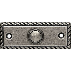 Roline K397 Κουδούνι από Ορείχαλκο Old Silver 80x30mm