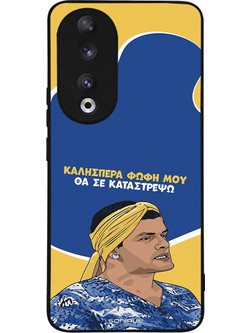 Sonique Greek Cult TV Series Θήκη (Honor 90 5G) με Σχέδιο «Θα σε Καταστρέψω»