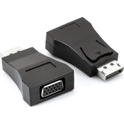 Powertech POWERTECH Αντάπτορας DisplayPort (M) σε VGA (F) CAB-DP035, μαύρο
