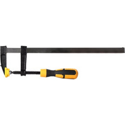 DELI DELI σφιγκτήρας τύπου F DL111250 με μέγιστο άνοιγμα 500mm, μαύρος