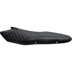 C-Racer Σέλα για Μοτοσυκλέτα Suzuki '16 - '21 SV650 μαύρη | Seat black pleated