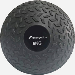 energetics Μπάλα Γυμναστικής Slam Ball 6 Kg Μαύρη