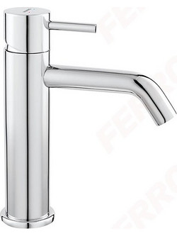 Μπαταρία Νιπτήρα Χαμηλή Ferro Ciriculus Chrome με Βαλβίδα Clic-Clac (BCK2)