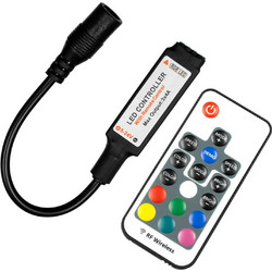 GloboStar 73420 Ασύρματος LED Controller RGB με Χειριστήριο RF 2.4Ghz DC 5-24V Max 288W
