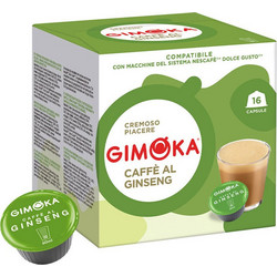 Gimoka Dolce Gusto Espresso Cafe Al Ginseng 16caps
