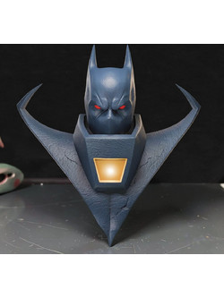 Φιγούρα Cosplay Batman Knightfall Cowl 3D εκτυπωμένη