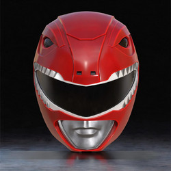 Φιγούρα Cosplay Red Ranger Helmet 3D εκτυπωμένη