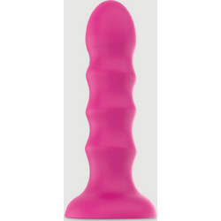 Dildo Σιλικόνης Με Ραβδώσεις & Βεντούζα Classic Silicone Ribbed Dildo With Suction Cup 13 cm - Κόκκινο