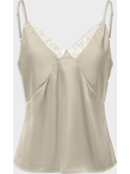 Γυναικείο top με δαντέλα ONLFARAYA STRAP LACE SATIN TOP 15380254