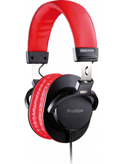 Prodipe 3000BR Ενσύρματα Ακουστικά DJ Over Ear Μαύρα Κόκκινα