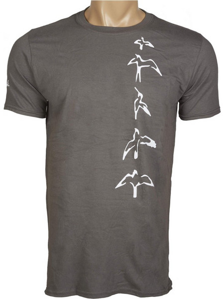 PRS GUITARS PRS CHARCOAL BIRDS T-SHIRT - XX LARGE PRS-CBIRD-XXL