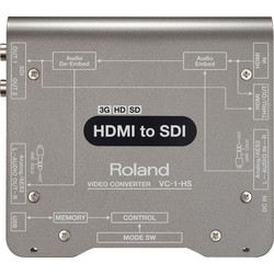 ROLAND HDMI TO SDI SD/HD/3G CONVERTER WITH EMB. AUDIO VC-1-HS