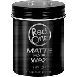 Red One Matte Hair Black Κερί Μαλλιών Ματ 100ml